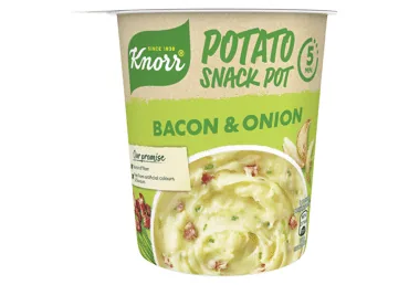 KARTUPEĻU BIEZENIS AR BEKONU UN SĪPOLIEM KNORR 51G