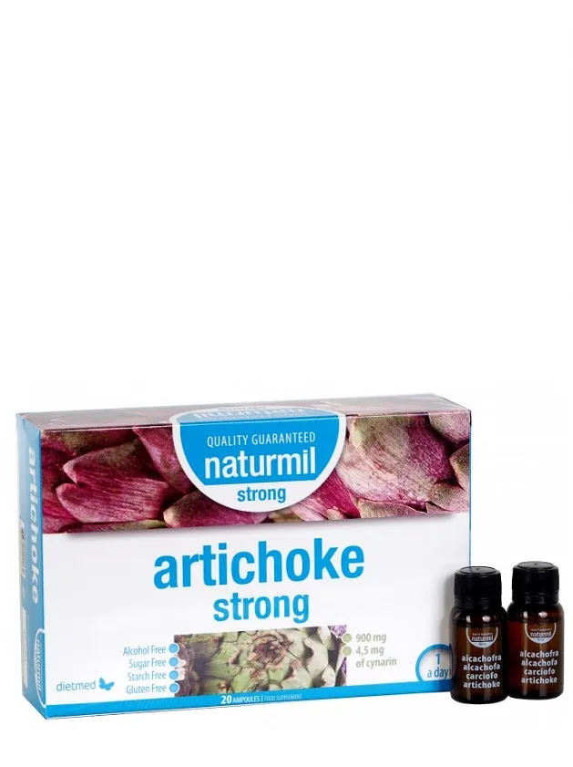 Artichoke strong dzēriens flakonos, 20 x 15 ml