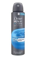 DOVE MEN +CARE ADVANCED CLEAN COMFORT 72H IZSMIDZINĀMS ANTIPERSPIRANTS, 150ML