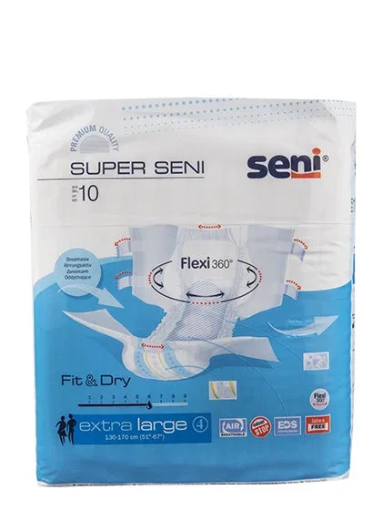 Seni Super autiņbiksītes XL izmērs, 10 gb.