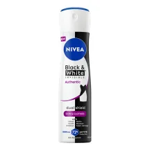 ANTIPERSPIRANTS NIVEA BLACK&WHITE AUTHENTIC SIEVIETĒM, IZSMIDZINĀMS 150ML