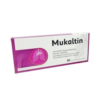 Mukaltīns 50 mg tabletes N30