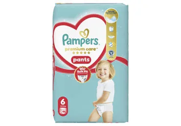 AUTIŅBIKSĪTES PAMPERS PC S6 13-19KG 46GAB.