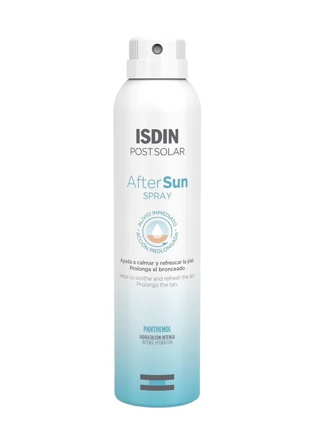 Isdin izsmidzināms pieniņš pēc sauļošanās, 200 ml