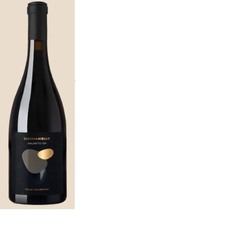 Sarkanvīns feudi salentini susumaniello rosso del salento IGP, salds, 14%, 0,75 l