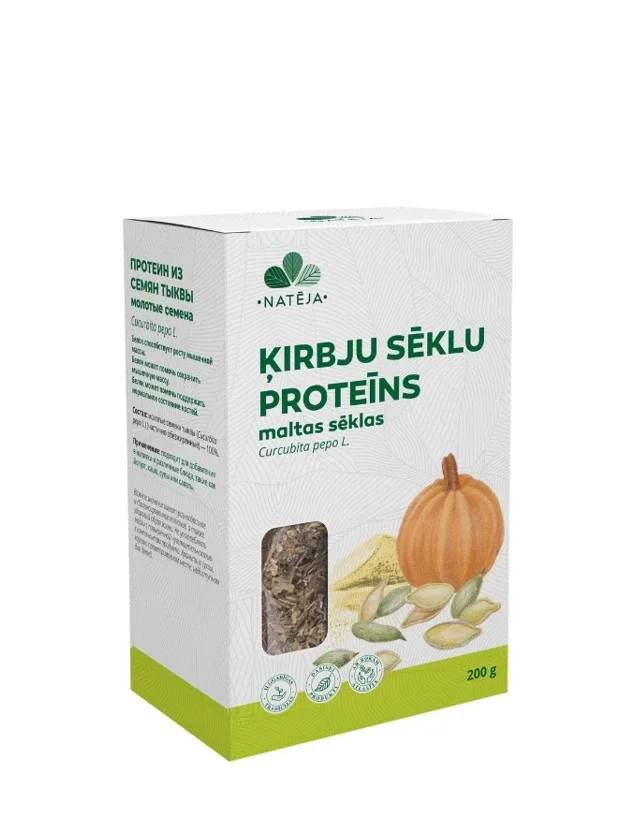Natēja ķirbju sēklu proteīns, 200 g
