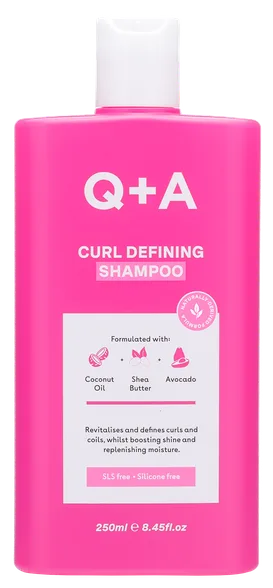Q+A Curl Defining šampūns, 250 ml