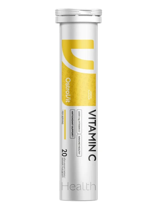 Ostrovit Vitamin C 1000 mg ar citrona garšu, 20 putojošas tabletes