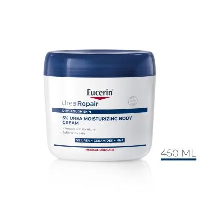 Eucerin Urearepair Plus ķermeņa krēms sausai ādai ar 5% urea 450 ml