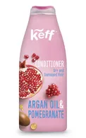 KEFF POMEGRANATE & ARGAN OIL KONDICIONIERIS SAUSIEM UN BOJĀTIEM MATIEM, 500ML