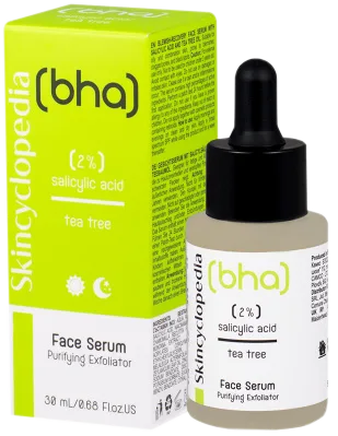 Skincyclopedia 2% salicylic acid + tea tree oil serums, 30 ml