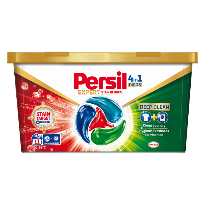 VEĻAS MAZGĀŠANAS KAPSULAS PERSIL DISCS STAIN REMOVAL 11MR