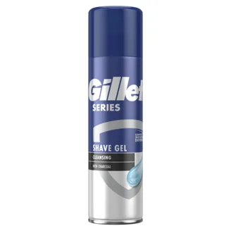SKŪŠANĀS ŽELEJA GILLETTE CLEANSING WITH CHARCOAL 200ML