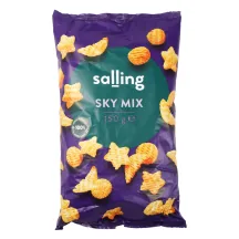KARTUPEĻU ČIPSI SALLING SKY MIX AR PAPRIKAS GARŠU 150G