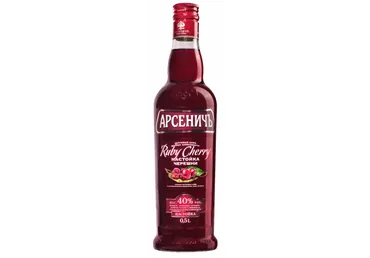Крепкий алкогольный напиток Arsenitch вишнёвый 40%, 0,5 л