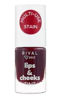 RIVAL LOVES ME LIPS&CHEEKS TINT LŪPU UN VAIGU TONIS, 1GAB.
