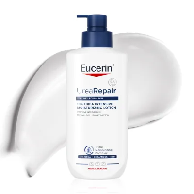 Eucerin Urearepair mitrinošs ķermeņa losjons ar 10% urea ļoti sausai ādai, 400 ml