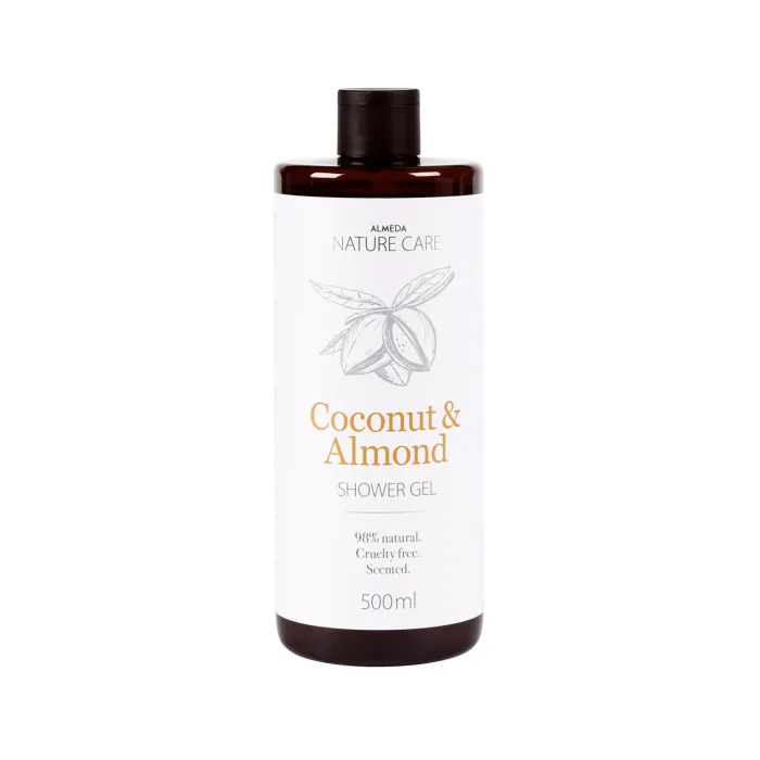 DUŠAS ŽELEJA ALMEDA NATURE CARE AR KOKOSRIEKSTU UN MANDEĻU AROMĀTU 500ML