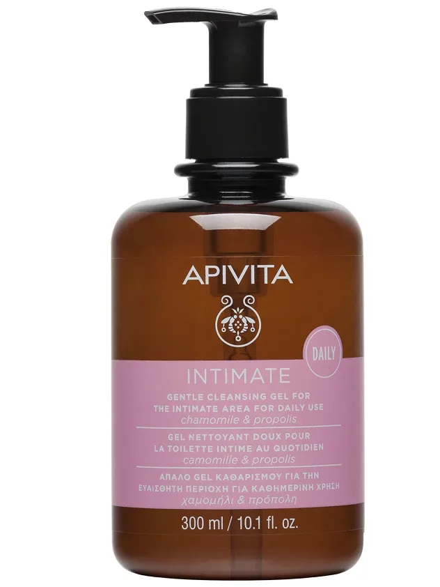 Apivita ikdienas mazgāšanās līdzeklis intīmajai higiēnai, 300 ml