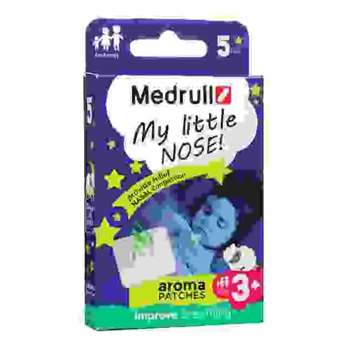 PLĀKSTERI MEDRULL MY LITTLE NOSE AROMĀTISKIE, BĒRNIEM 5 GAB.