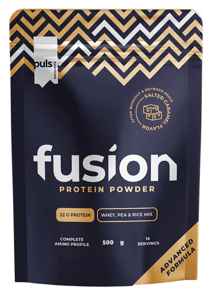 Puls Nutrition Fusion Protein Salty caramel pulveris, 500 g