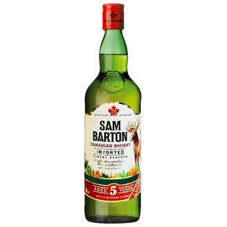 Viskijs Sam Barton Canadian Whisky 40% 0,7 l