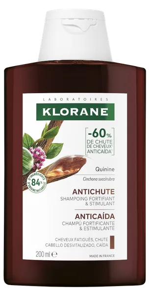 Klorane Quinine šampūns, 200 ml