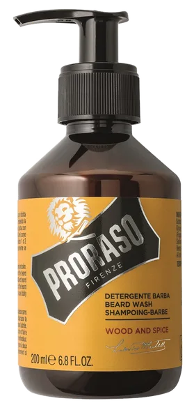 Proraso Wood and Spice beard wash šampūns, 200 ml