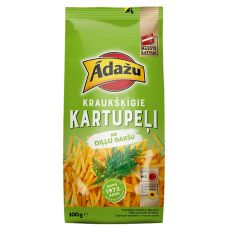 KRAUKŠĶĪGIE KARTUPEĻI AR DIĻĻU GARŠU ĀDAŽU 100G