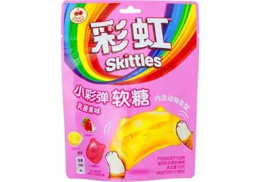 ŽELEJAS KONFEKTES AR AUGĻU GARŠU SKITTLES 50G