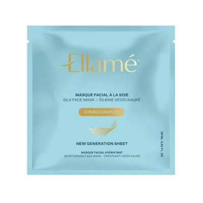 Ellame Hydro Complex zīda sejas maska N1