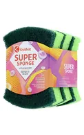 KRUIDVAT SUPER SPONGE ABRAZĪVIE TĪRĪŠANAS SŪKĻI, 3GAB.