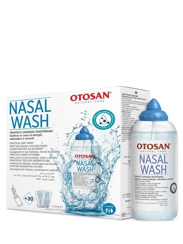 Otosan Nasal Wash Kit komplekts deguna dobuma skalošanai, 1 gb.