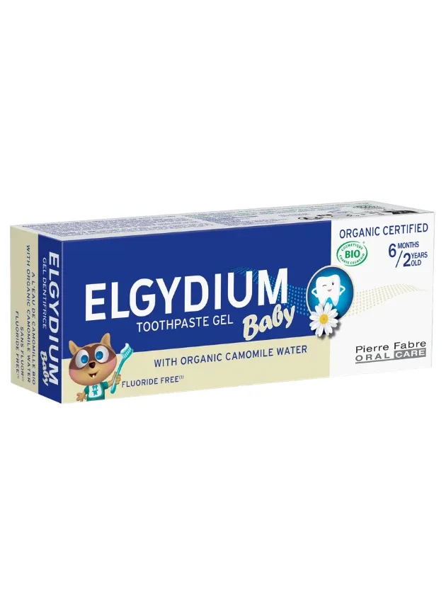 Elgydium Baby BIO zobu pasta bērniem, 30 ml
