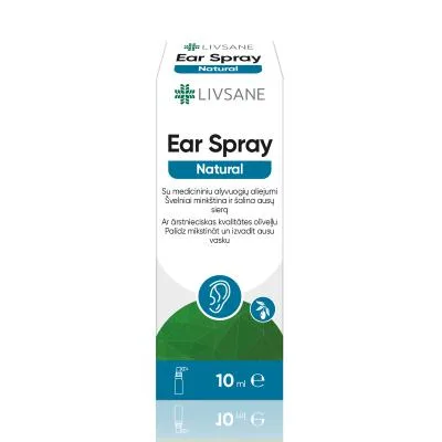 Livsane Natural ausu sprejs 10 ml