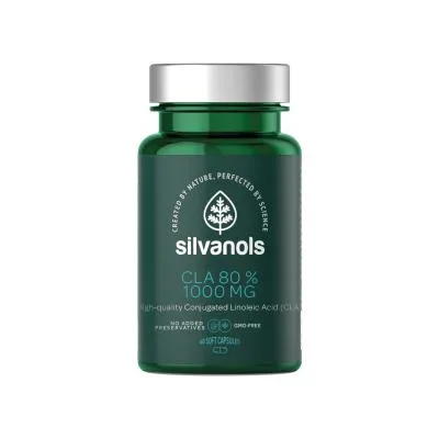 Silvanols Cla 80% 1000 mg kapsulas N60