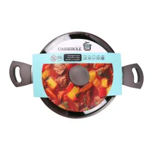 INDUKCIJAS KASTROLIS AR VĀKU GOOD COOK 24CM