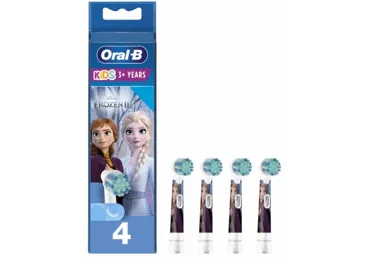 ELEKTRISKĀS ZOBU BIRSTES UZGALIS ORAL-B KIDS FROZEN PRO, 4 GAB.