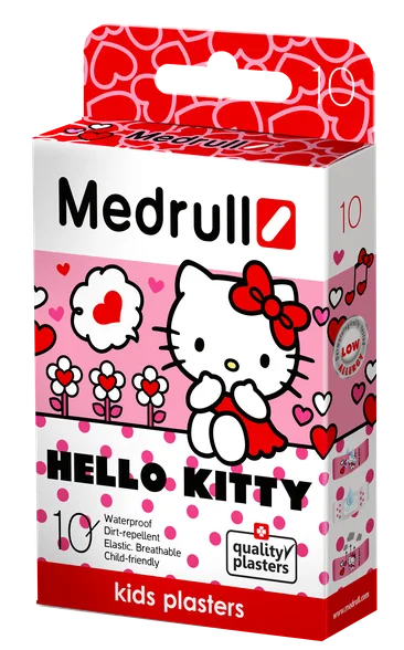 Medrull Hello Kitty plāksteri, 10 gab.