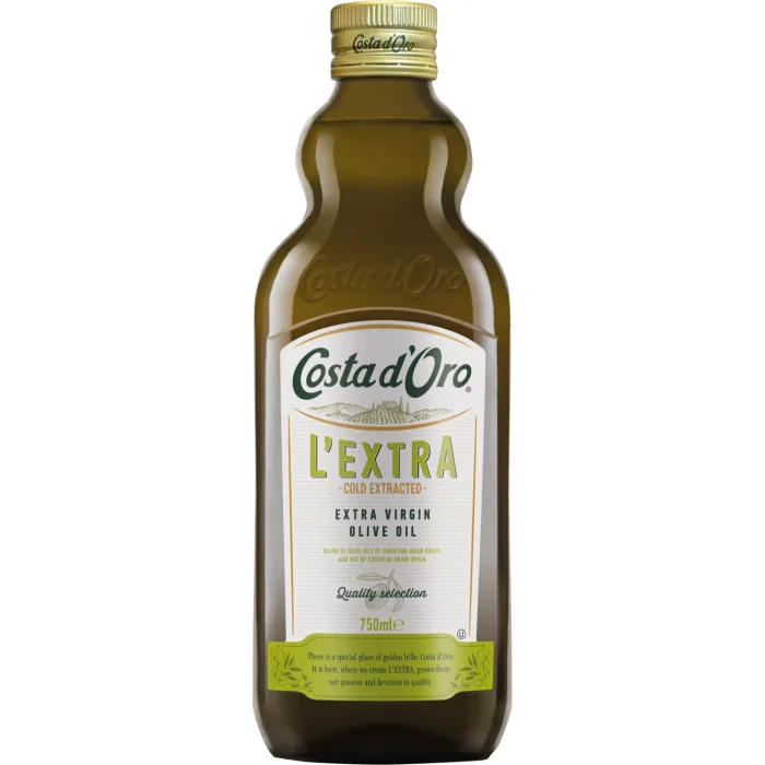 OLĪVEĻĻA COSTA D'ORO EXTRA VIRGIN 750ML