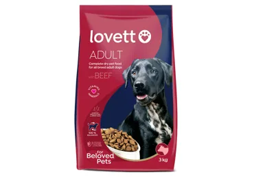 SAUSĀ SUŅU BARĪBA LOVETT LIELLOPU 3KG