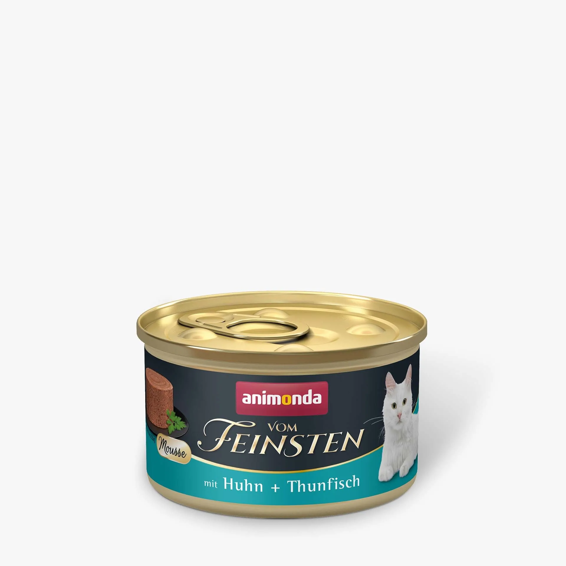 PASTĒTE KAĶIEM ANIMONDA MOUSSE, VISTA AR TUNCI, 85G