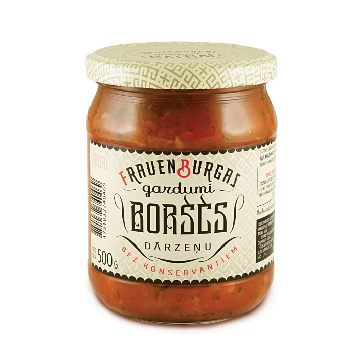 BORŠČS DĀRZEŅU FRAUENBURGAS GARDUMI 500G