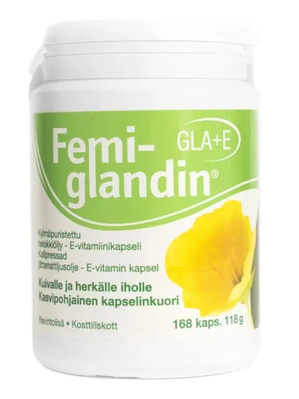 Femiglandin gla+E, 168 kapsulas