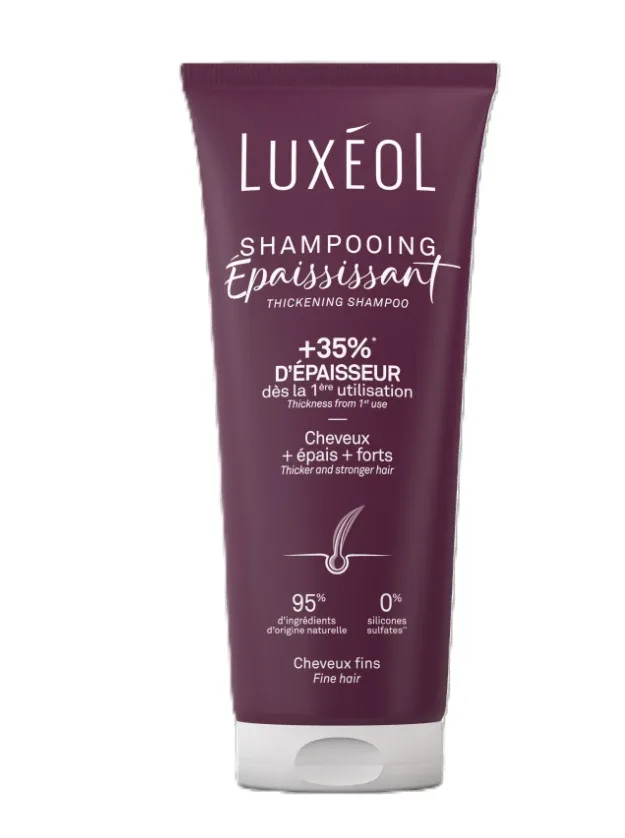Luxéol apjomu piešķirošs šampūns plāniem matiem, 200 ml