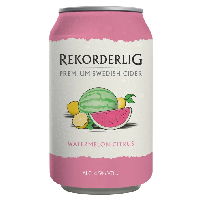 Сидр Rekorderlig Watermelon Citrus 4,5%, 0,33 л