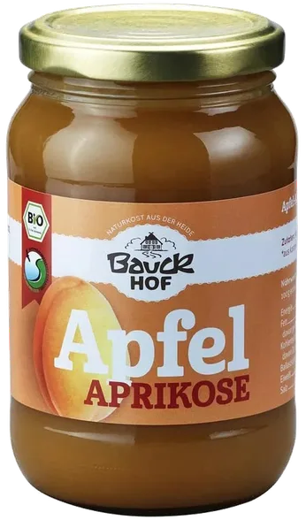Bauck Hof BIO ābolu-aprikožu biezenis, 360 g