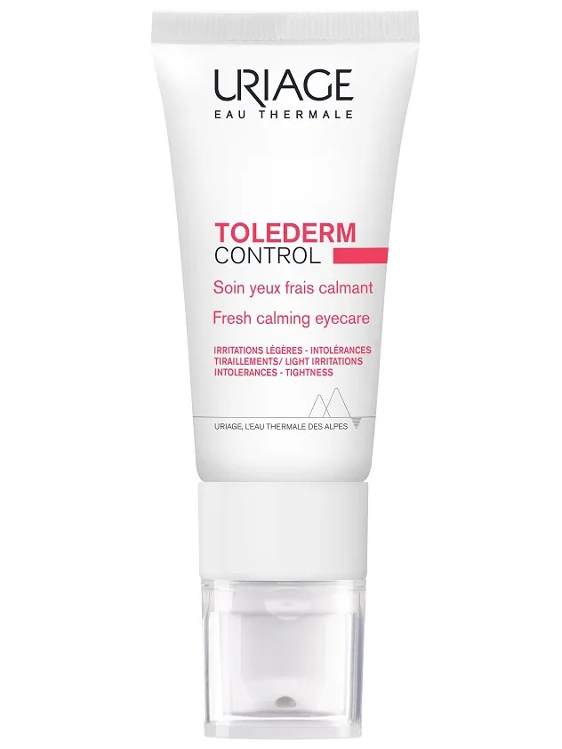 Uriage Tolederm Control atsvaidzinošs nomierinošs acu krēms, 15 ml