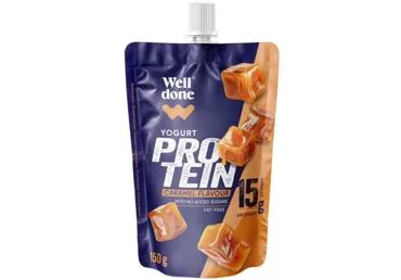 JOGURTS PROTEIN KARAMEĻU WELL DONE 150G