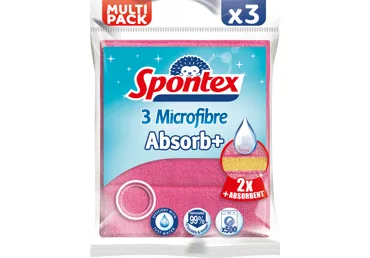 MIKROŠĶIEDRAS LUPATIŅAS SPONTEX 3GAB.
